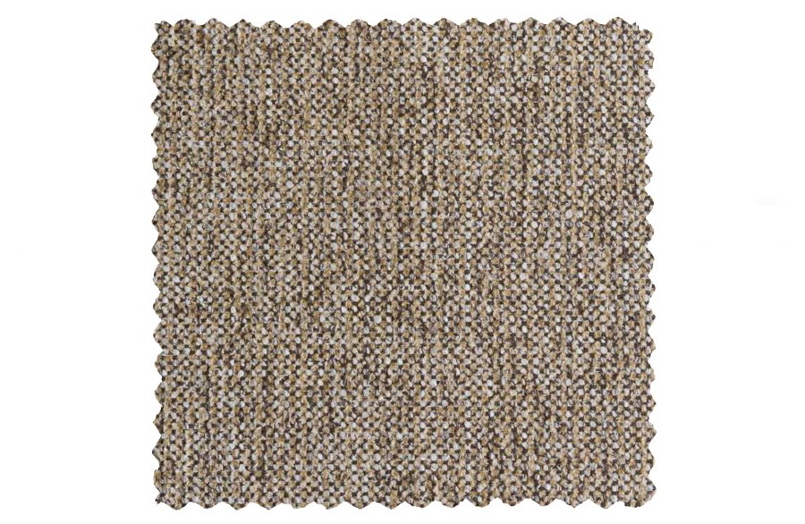 BEPUREHOME Sloping hjrnesofa, hjre - natur melange chenille polyester