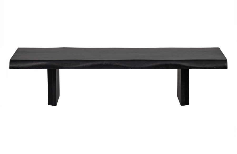 WOOOD EXCLUSIVE Cali sofabord, rektangulr - sort mangotr (120x55)