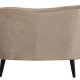 WOOOD Sara lounge lnestol, venstre - khaki polyester fljl og tr