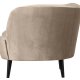 WOOOD Sara lounge lnestol, venstre - khaki polyester fljl og tr