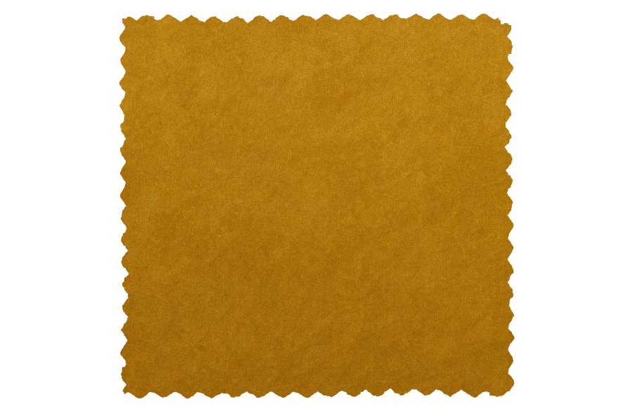 WOOOD Sara lounge lnestol, hjre - okker polyester fljl og tr