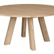 WOOOD Rhonda spisebord, rund - natur mat egetr (150)