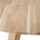WOOOD Rhonda spisebord, rund - natur mat egetr (150)