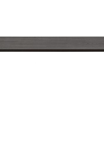 WOOOD Tablo spisebord, rektangulr - Blacknight egetr og firkantet ben sort metal (220x90)