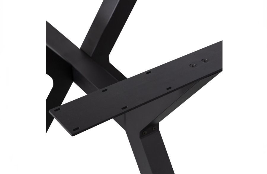 WOOOD Tablo Zeeland bordben til spisebord - matsort metal