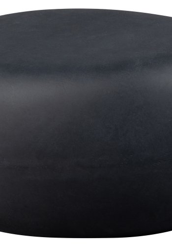 VTWONEN Pebble sofabord til inde og ude, oval - antracitgr fiberler (65x49)
