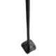 WOOOD EXCLUSIVE Foss gulvlampe fod, uden skrm - antik sort/brun aluminium (H:129)
