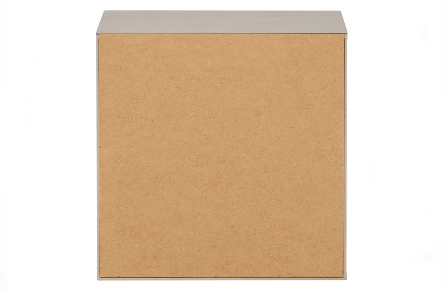 VTWONEN Daily Closet Single skab, m. 1 push to open lge og 1 hylde - dakargrau fyrretr (H:50)