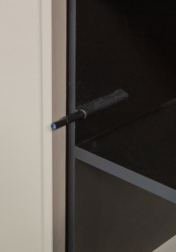 VTWONEN Daily Closet Dobbelt skab, m. 2 push to open lger og 2 hylder - dakargrau fyrretr (H:50)