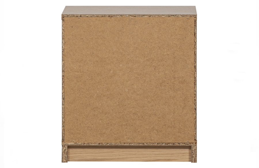 VTWONEN Modulair underskab, m. 1 push to open lge og 1 hylde - natur mat egetrsfinér (40x40)