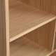 VTWONEN Modulair overskab, m. 3 push to open lger og hylder - natur mat egetrsfinér (77x40)