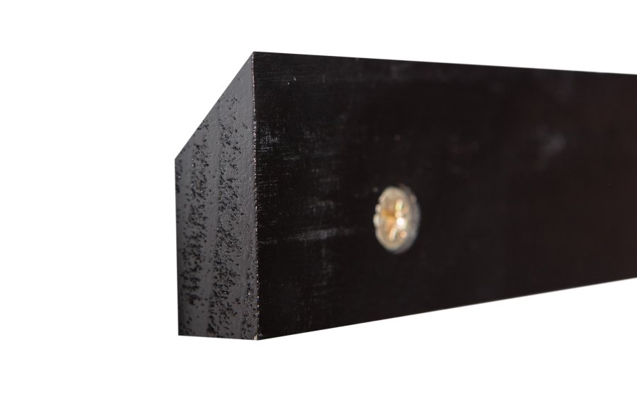 WOOOD Nancy vghngt natbord, m. 1 skuffe og 1 rum - sort MDF (34x30)