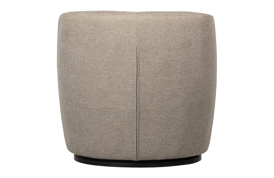 WOOOD EXCLUSIVE Serra drejestol - sand polyester