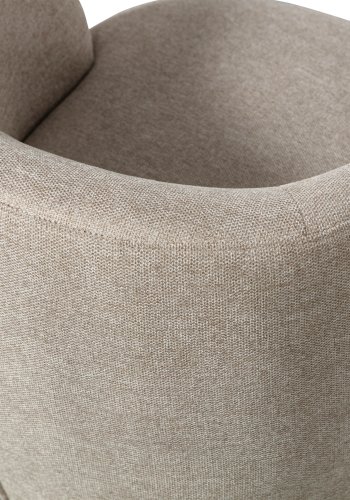 WOOOD EXCLUSIVE Serra drejestol - sand polyester