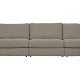 VTWONEN Family 2,5 pers. sofa, afrundet hjre - varm gr polyester