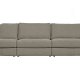 VTWONEN Family 2,5 pers. sofa, afrundet venstre - varm gr polyester