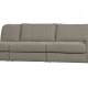VTWONEN Family 2,5 pers. sofa, afrundet venstre - varm gr polyester