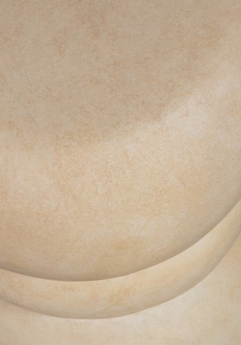 WOOOD EXCLUSIVE Yvo sidebord, organisk - gr/sand fiberler (37x35)