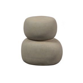 WOOOD EXCLUSIVE Oda sidebord, organisk - grn/gr fiberler (41x35)