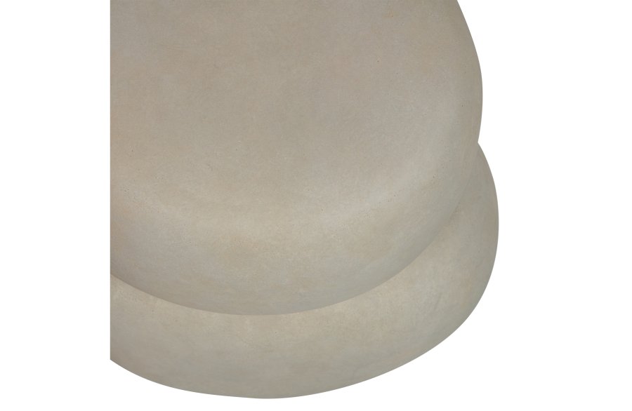 WOOOD EXCLUSIVE Oda sidebord, organisk - grn/gr fiberler (41x35)