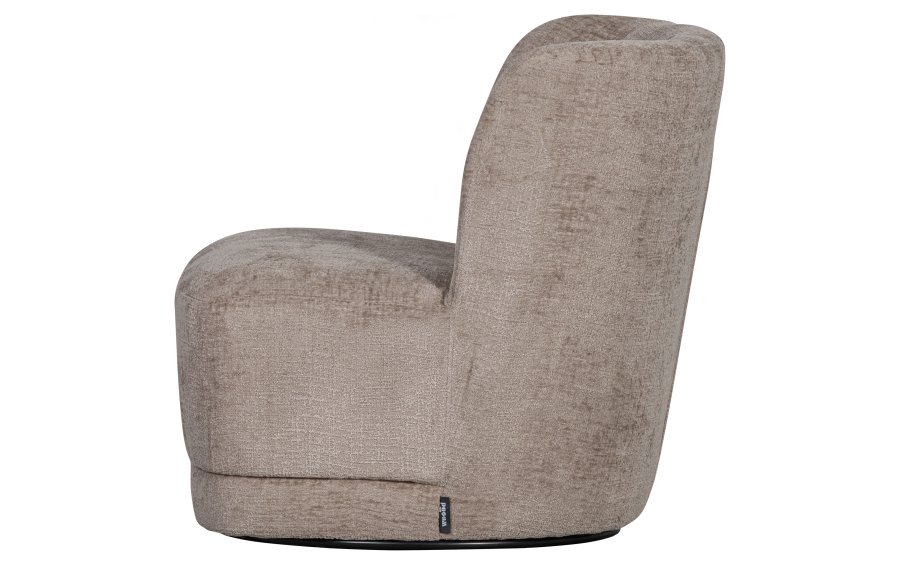 WOOOD EXCLUSIVE Atty drejestol - sand fljl polyester