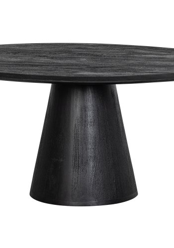 BEPUREHOME Posture sofabord, organisk - sort mangotr (120)