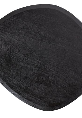 BEPUREHOME Posture sofabord, organisk - sort mangotr (70)