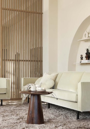 BEPUREHOME Posture sofabord, organisk - brun valnddefinér mangotr