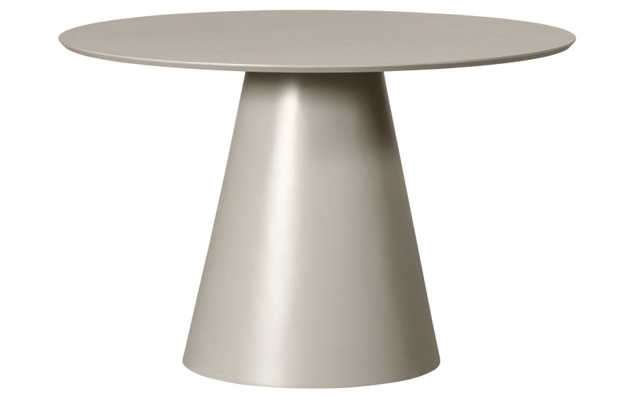 WOOOD EXCLUSIVE Jorre spisebord, rund - antik beige MDF (120)