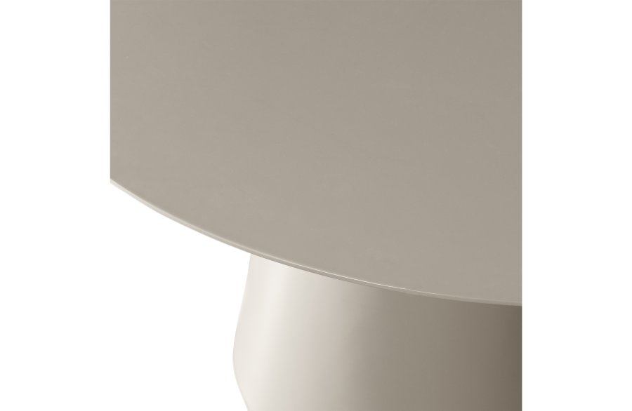 WOOOD EXCLUSIVE Jorre spisebord, rund - antik beige MDF (120)