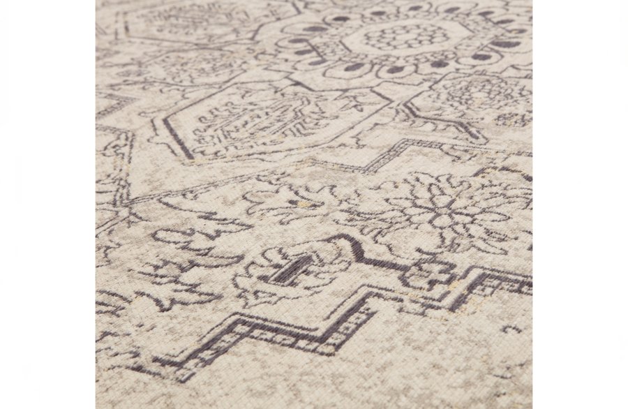 WOOOD Eric gulvtppe, m. boheme print, rektangulr - multifarvet polyester og bomuld (170x240)