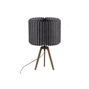 BEPUREHOME Bones bordlampe - sort papir og natur