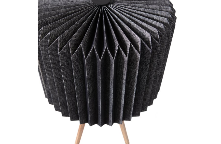 BEPUREHOME Bones bordlampe - sort papir og natur