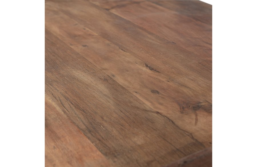 WOOOD EXCLUSIVE Cuno sofabord, lavt - mrkebrun mangotr (70x120)