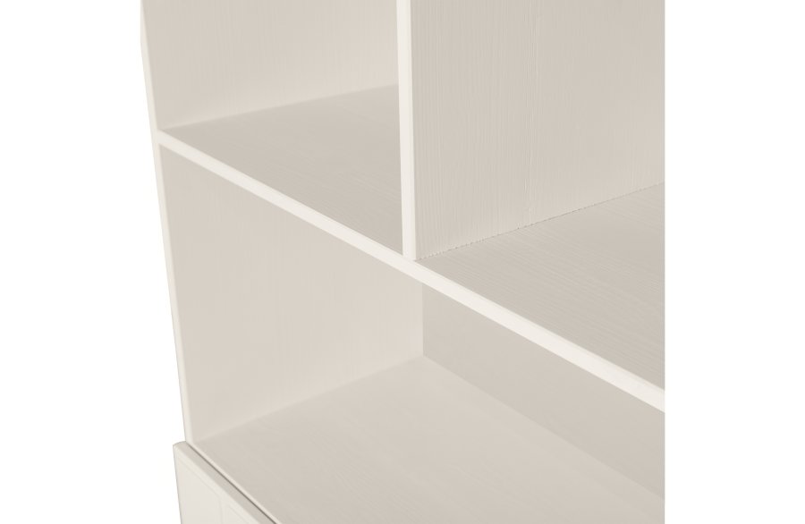 WOOOD EXCLUSIVE Miller skab, m. 2 lger og hylder - dust fyrretr