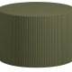 WOOOD EXCLUSIVE Sanne sidebord, rund - army grn MDF (60)