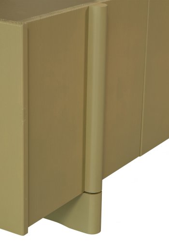 WOOOD EXCLUSIVE Basu TV-bord, m. 3 lger og 2 hylder - mos fyrretr (200x46)