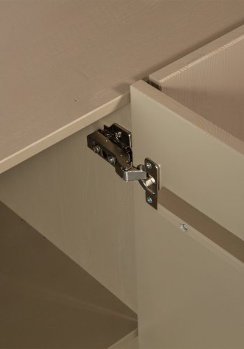 WOOOD EXCLUSIVE Basu sknk, m. 3 lger og 2 hylder - mudder fyrretr