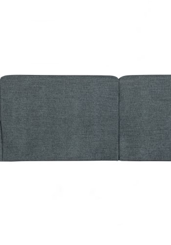 WOOOD EXCLUSIVE Polly sofa, m. venstre chaiselong - bl-grn polyester