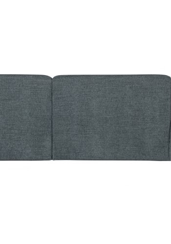 WOOOD EXCLUSIVE Polly sofa, m. hjre chaiselong - bl-grn polyester