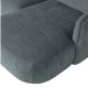 WOOOD EXCLUSIVE Polly sofa, m. hjre chaiselong - bl-grn polyester
