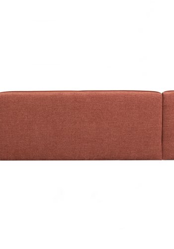 WOOOD EXCLUSIVE Polly sofa U-form, hjre - lyserd polyester