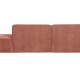 WOOOD EXCLUSIVE Polly sofa, m. venstre chaiselong - lyserd polyester