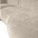 WOOOD EXCLUSIVE Polly sofa, m. venstre chaiselong - sand polyester