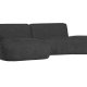 WOOOD EXCLUSIVE Polly sofa, m. venstre chaiselong - gr polyester