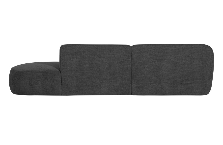 WOOOD EXCLUSIVE Polly sofa, m. venstre chaiselong - gr polyester