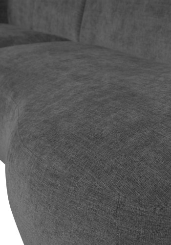 WOOOD EXCLUSIVE Polly sofa, m. venstre chaiselong - gr polyester