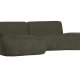 WOOOD EXCLUSIVE Polly sofa, m. venstre chaiselong - grn polyester