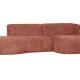 WOOOD EXCLUSIVE Polly sofa, m. hjre chaiselong - lyserd polyester