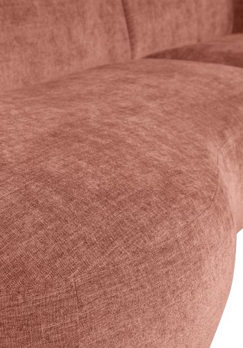 WOOOD EXCLUSIVE Polly sofa, m. hjre chaiselong - lyserd polyester
